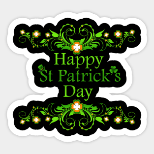 Happy St Patrick's Day Sticker